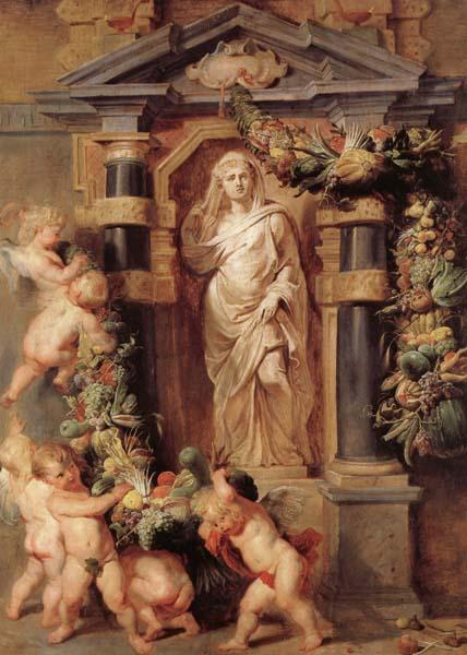 Peter Paul Rubens Statue of Ceres oil painting image